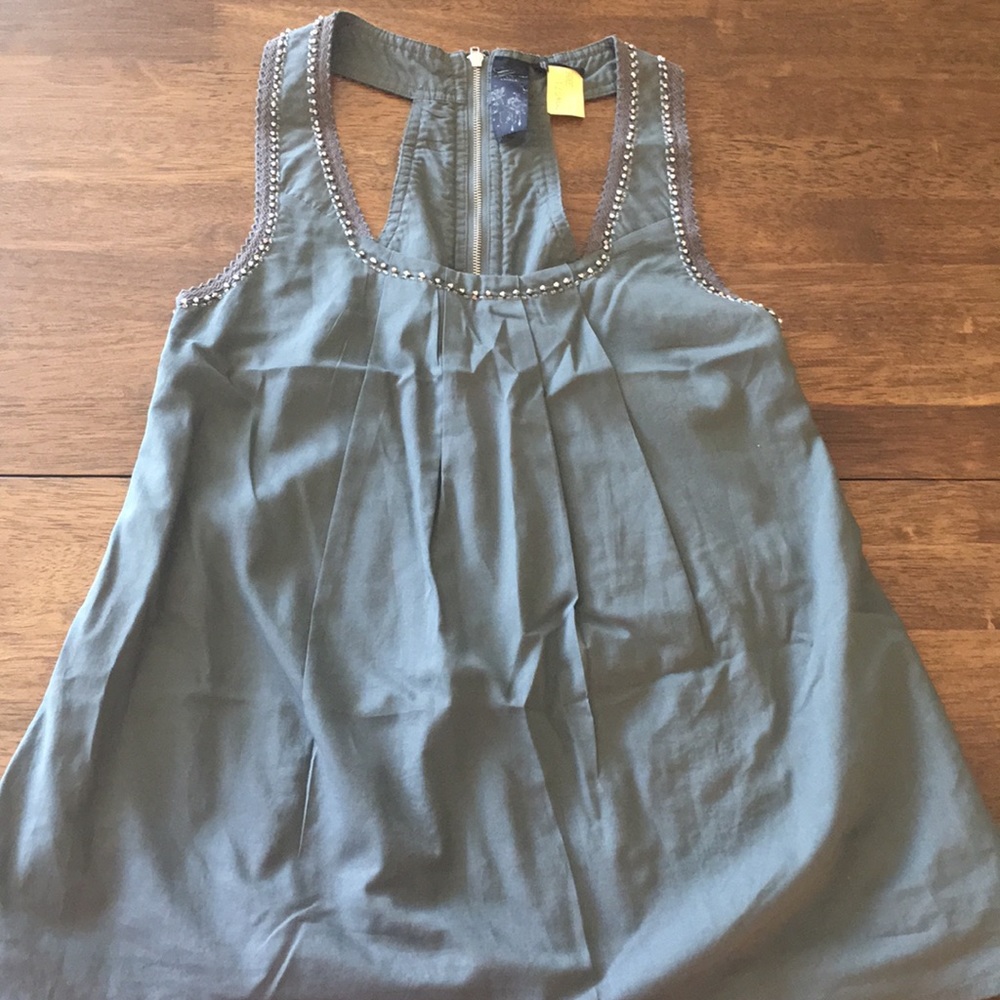 Guess Blue/Gray Tank Top - Sz - XS